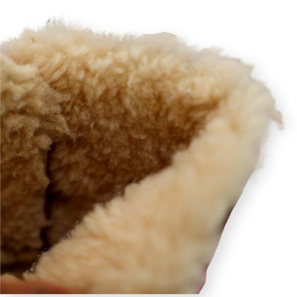 Bearpaw Pink Shearling Leather Womens Winter Boots 7 - Picture 12 of 13